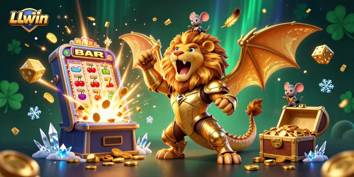 Spin the reels at LLwin with an explosive jackpot, winning feathery coins, and festive casino excitement!