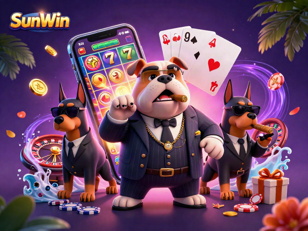 Engage with SunWin's thrilling slot action featuring rich 3D characters and vibrant gaming elements.
