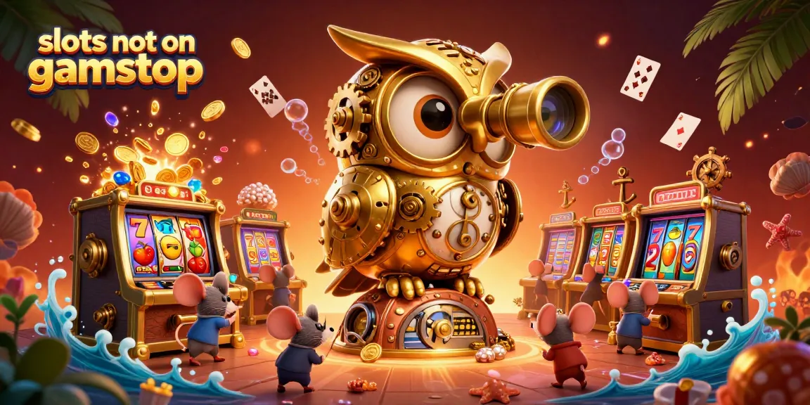 Experience thrilling gameplay with slots not on gamstop featuring vibrant designs and dynamic characters.