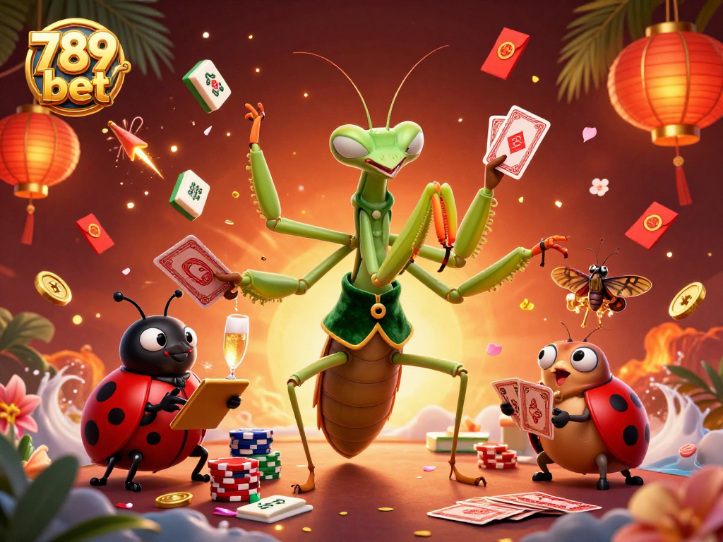 Experience exciting 789 bet action with lively characters and vibrant casino elements