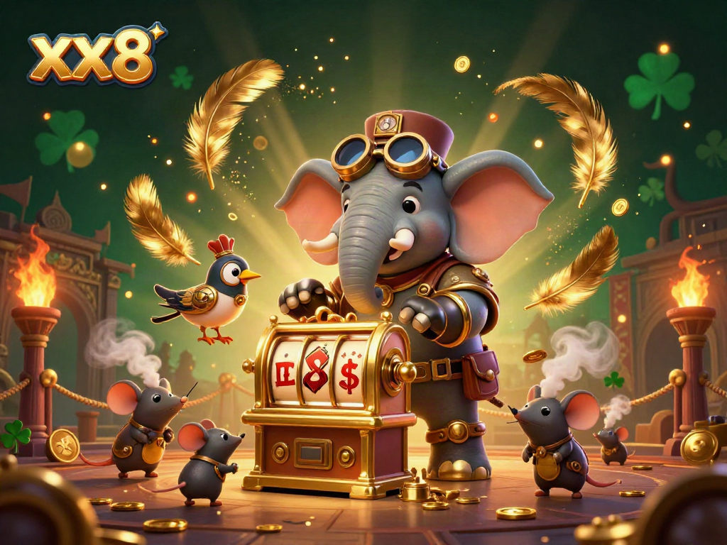 Experience thrilling gameplay with innovative slots at xx8's vibrant online casino.
