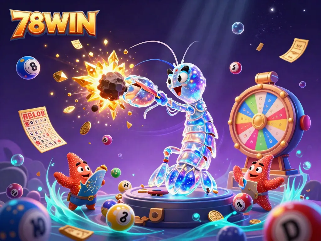 Experience thrilling prizes and action with 78WIN in a vibrant casino-themed universe.
