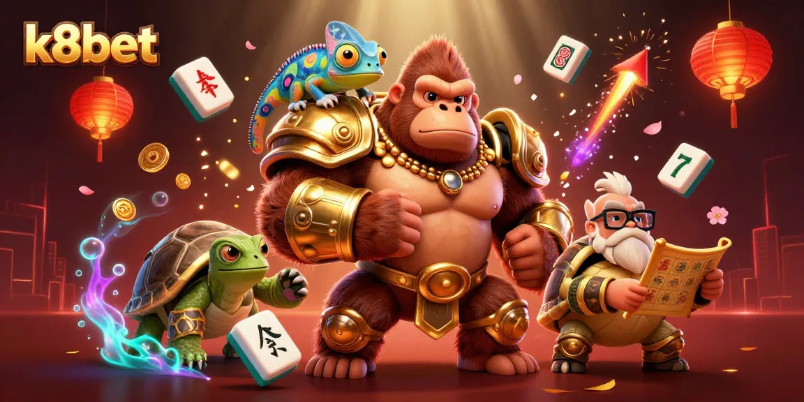 Engage in thrilling gameplay with K8BET's dynamic casino elements, featuring vibrant visuals.