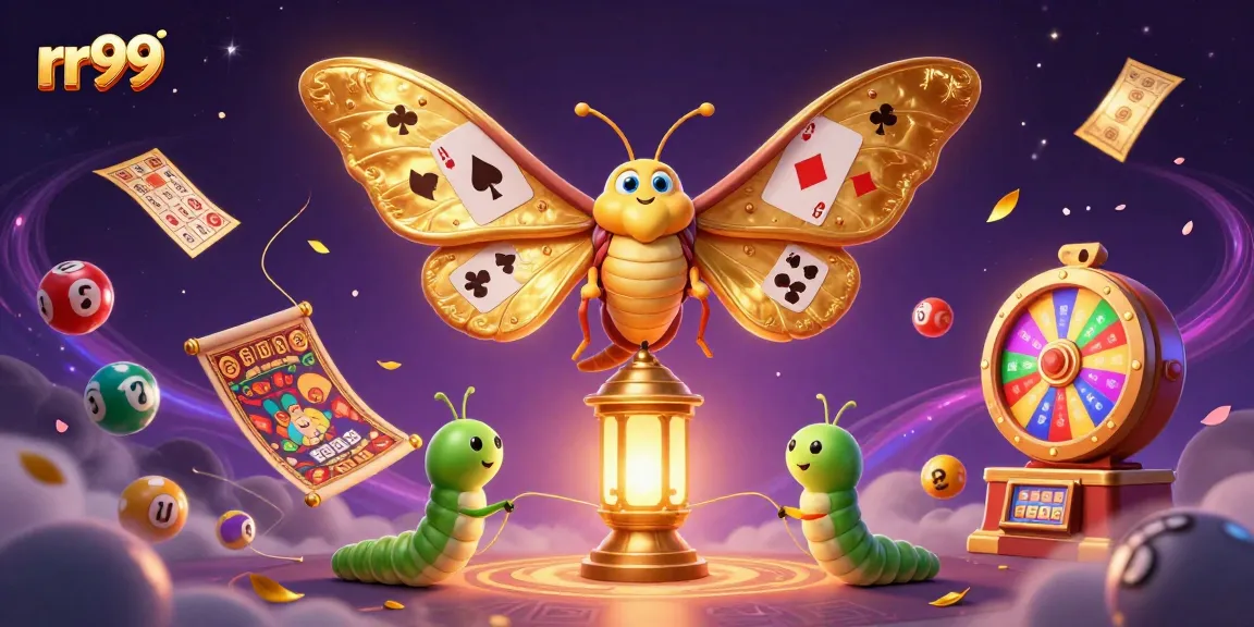 Experience incredible wins with rr99 in a vibrant casino-themed 3D illustration of gambling excitement.