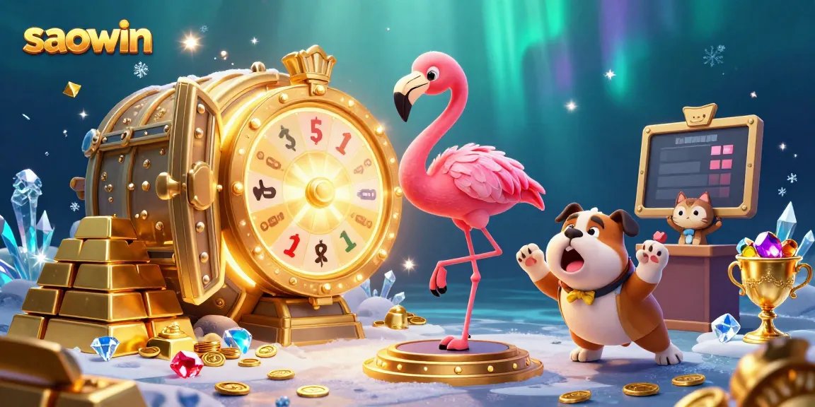 Experience exciting gameplay at saowin, featuring a vibrant game show scene with thrilling prizes and atmosphere.