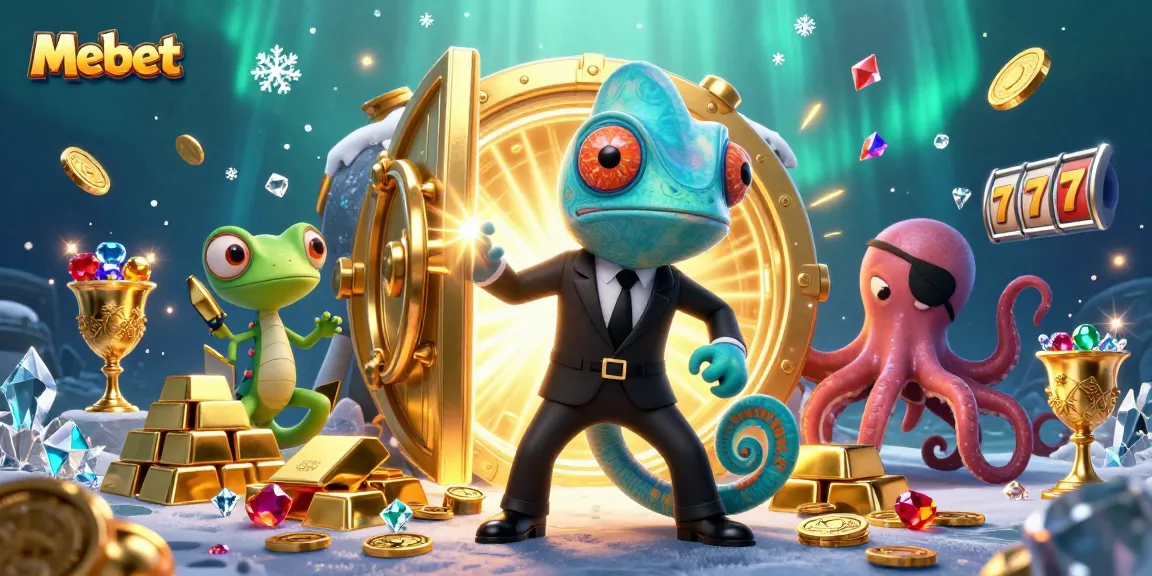 Mebet slots come alive with vibrant jewels and dynamic characters, showcasing thrilling casino excitement.