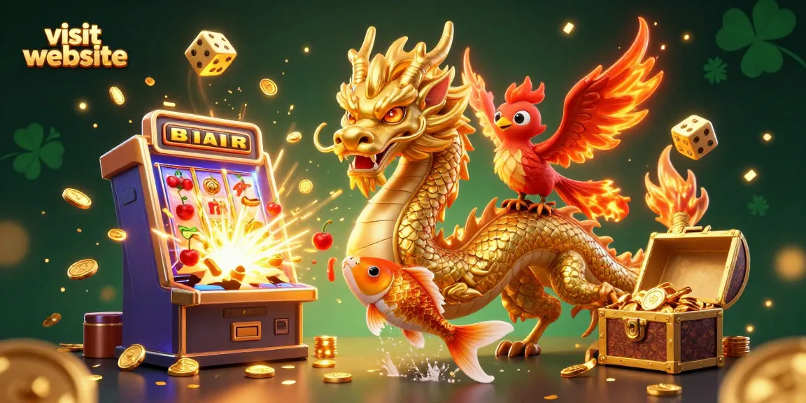 Join the excitement as you visit website for casinos featuring a fierce dragon, phoenix, and koi fish!